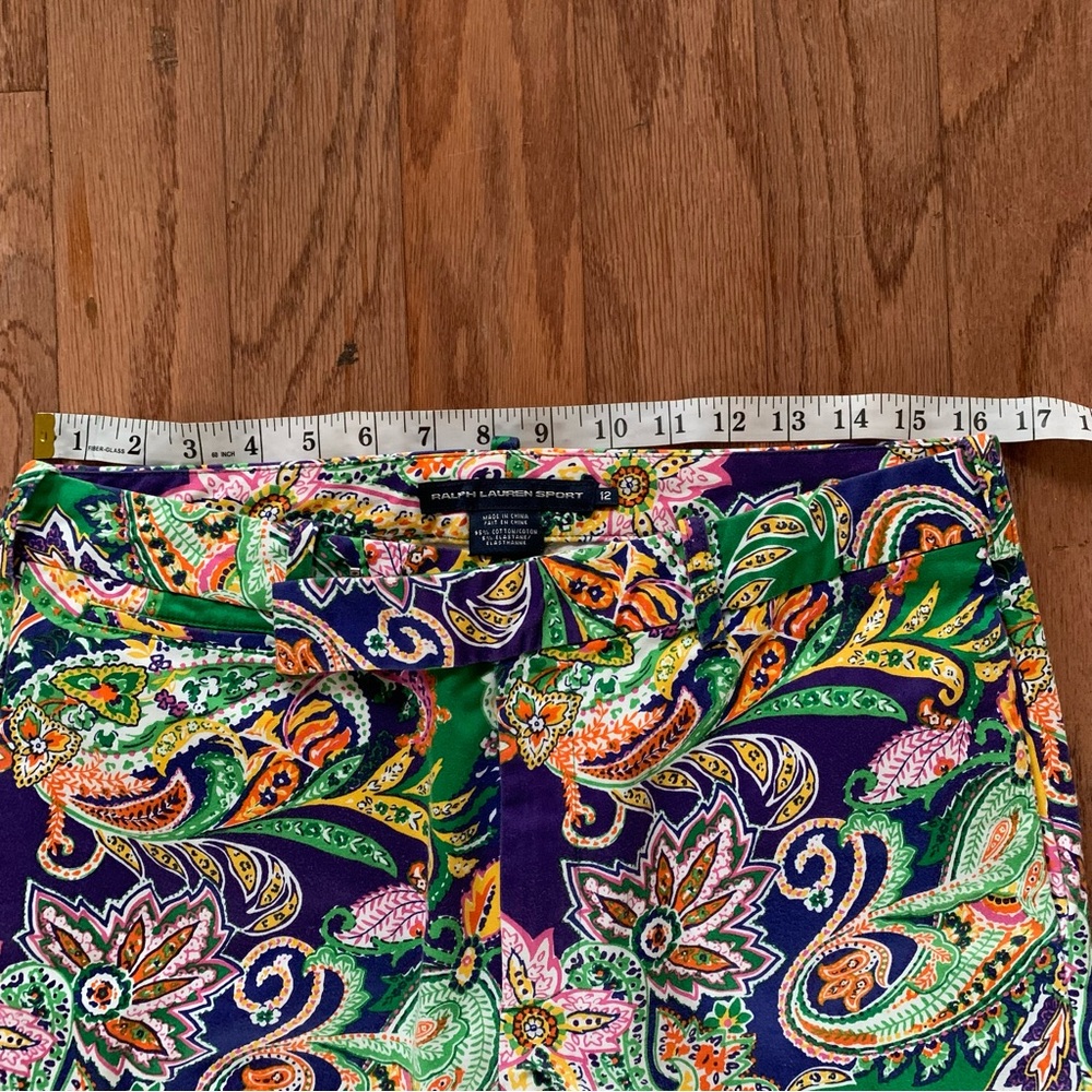 Ralph Lauren Sport Paisley Ankle Pants - Picture 6 of 10